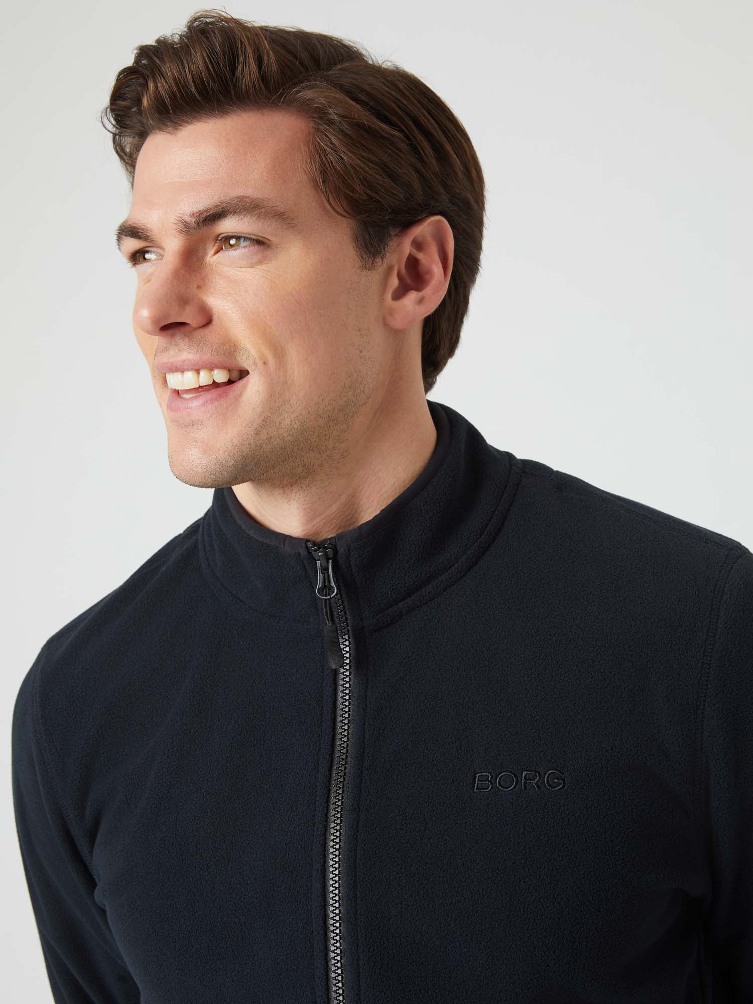 Borg Full Zip Fleece top