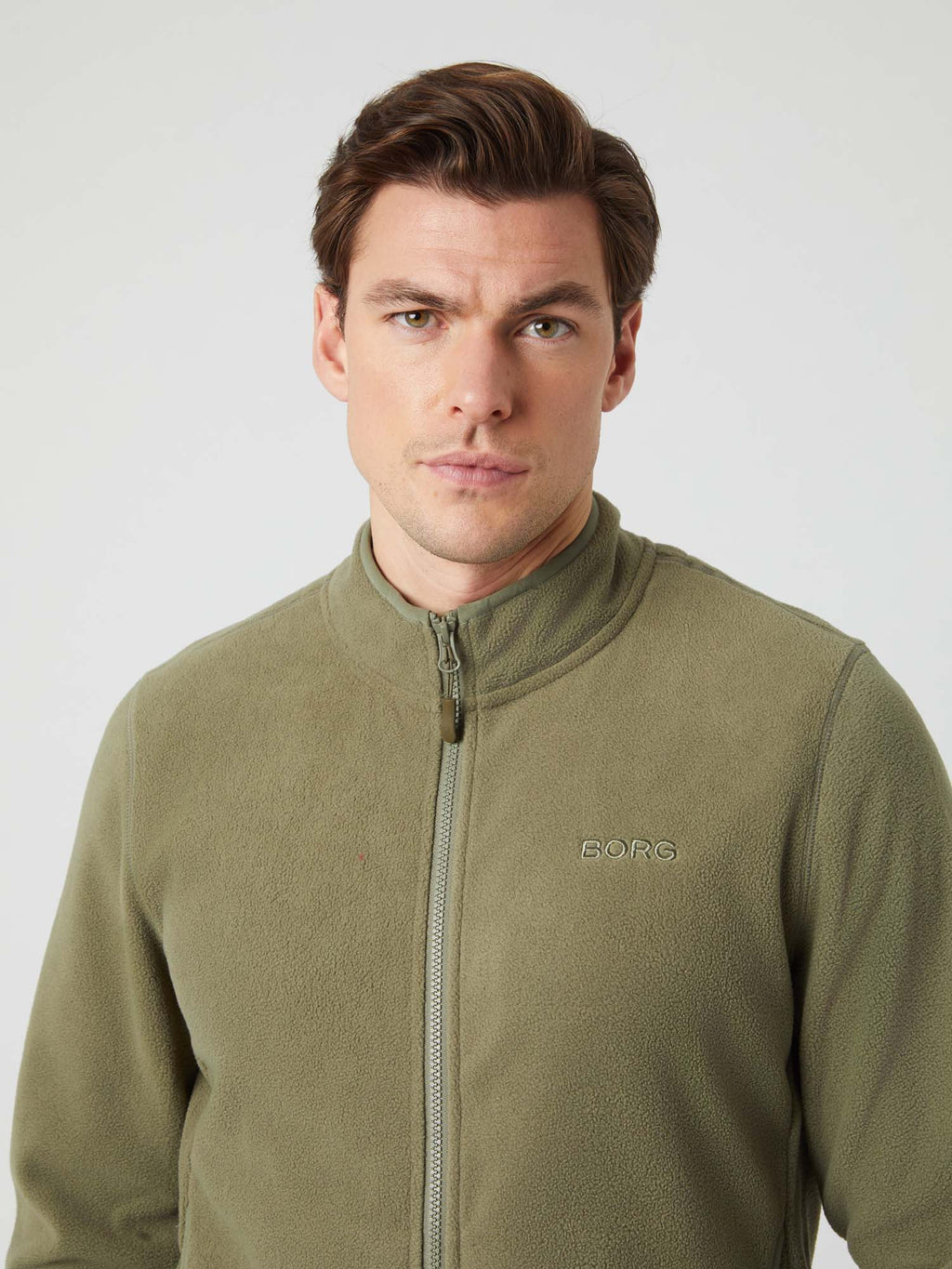 Borg Full Zip Fleece top