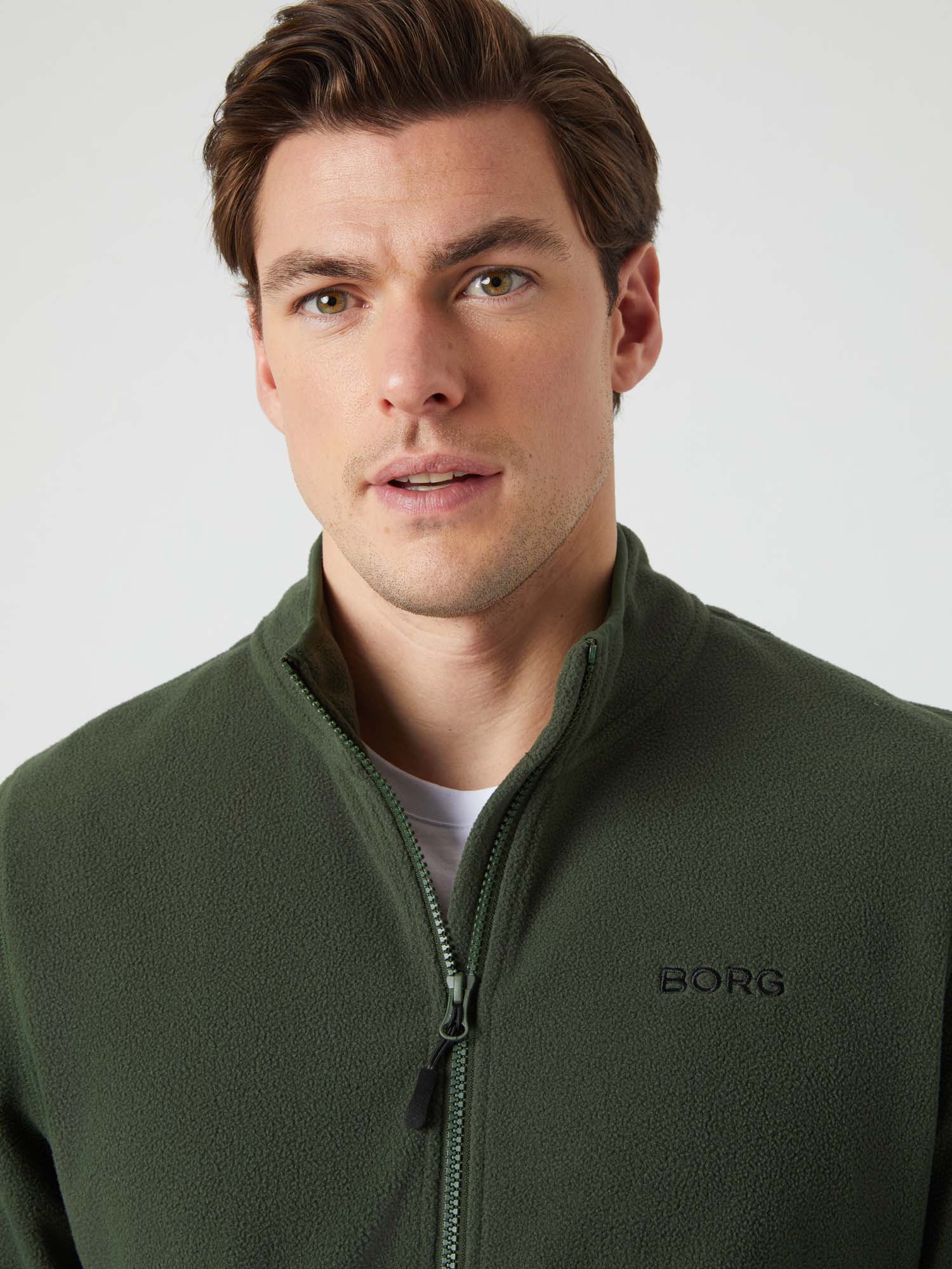 Borg Full Zip Fleece top