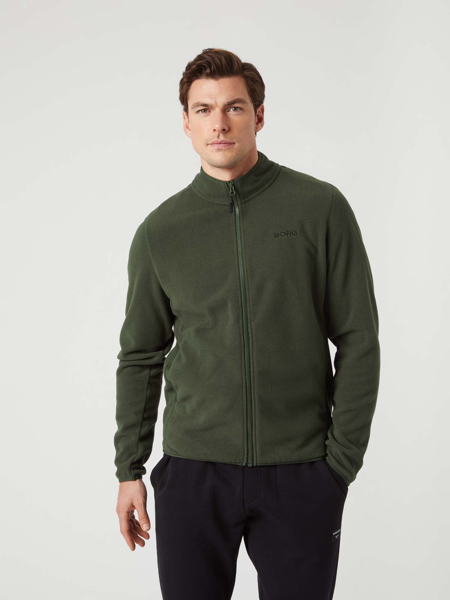 Borg Full Zip Fleece top