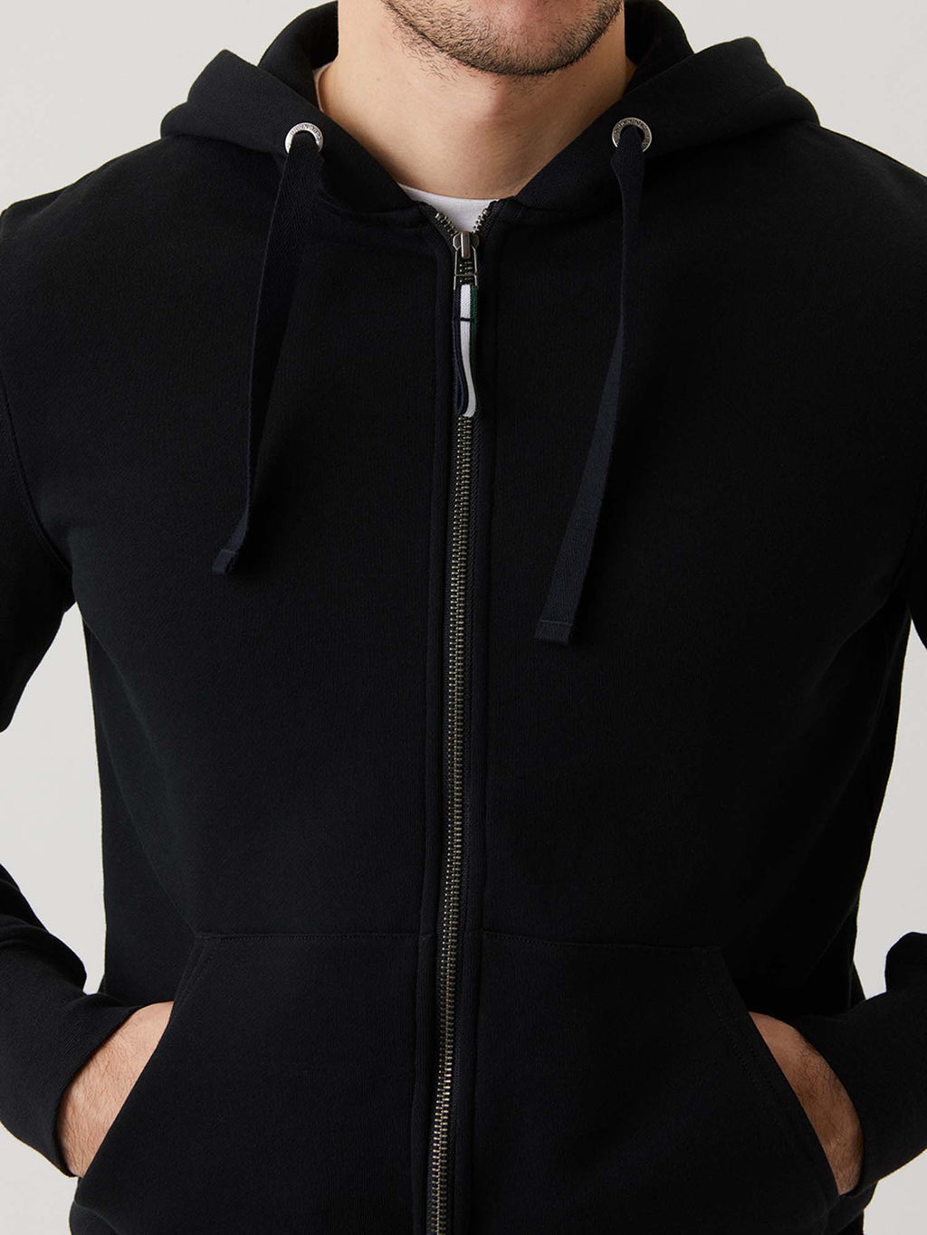 Centre Zip hoodie