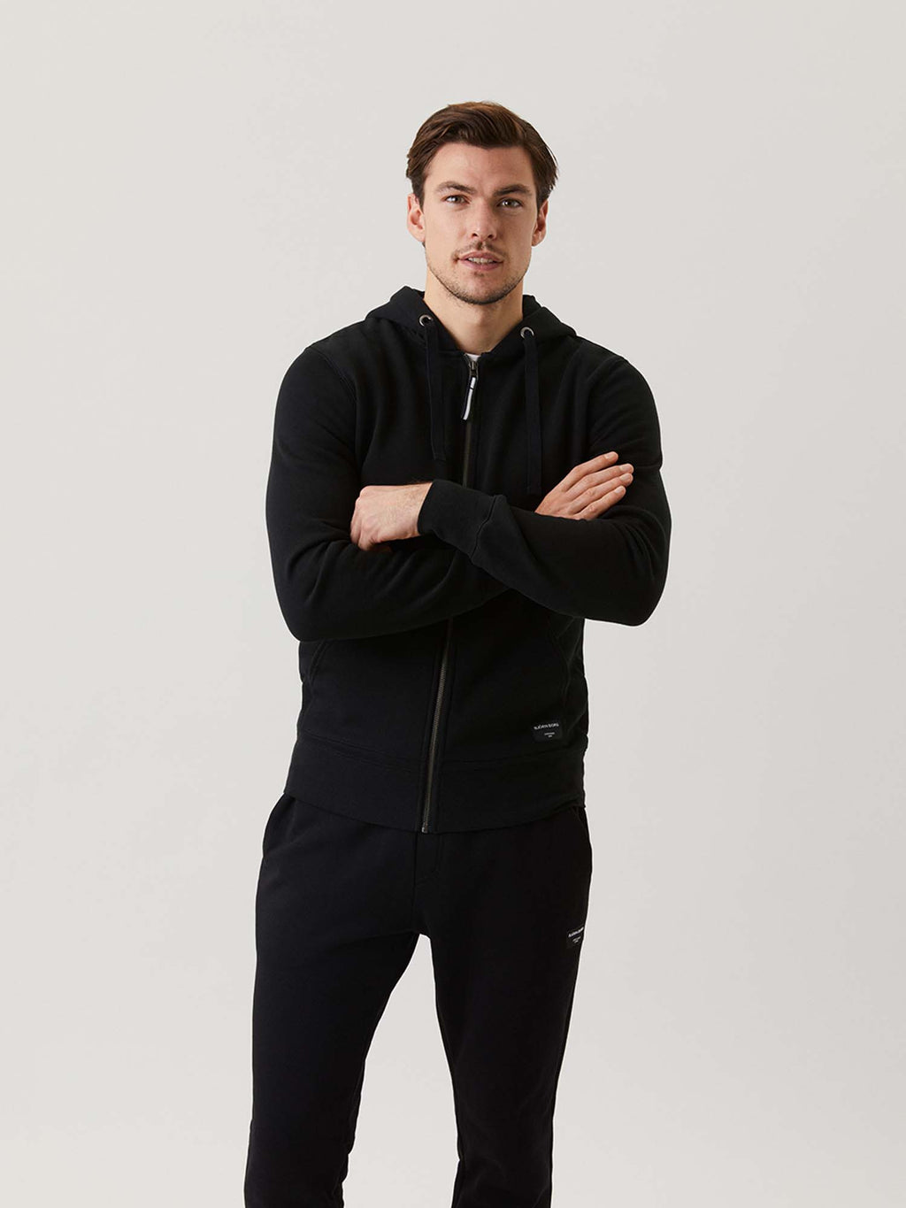 Centre Zip hoodie