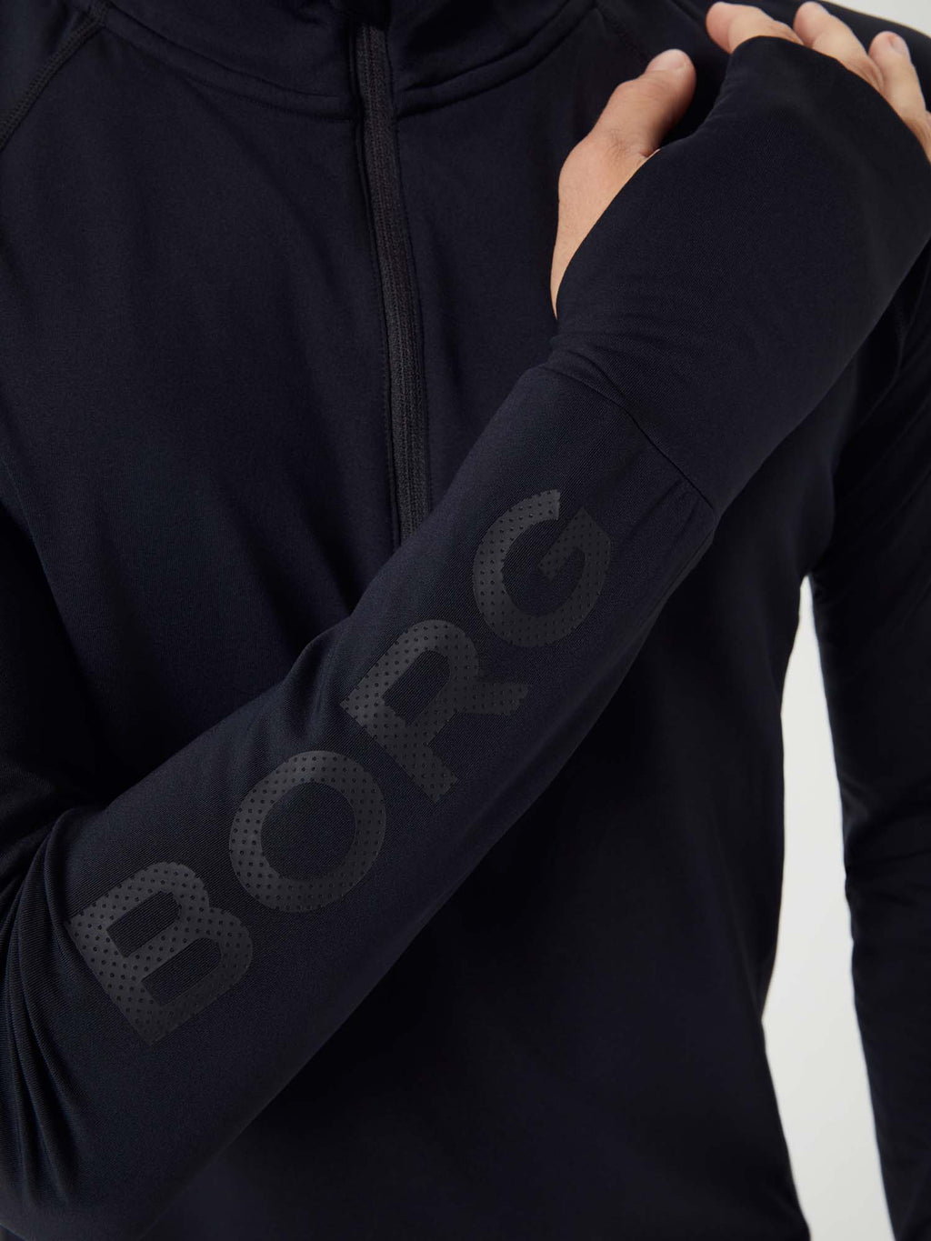 Borg Half Zip longsleeve