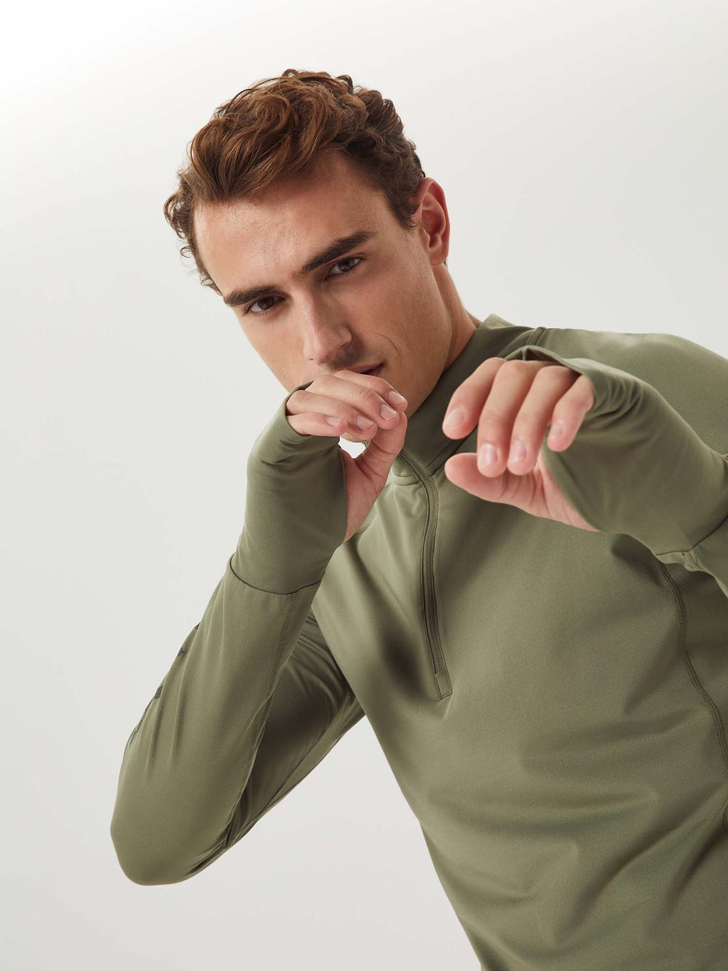Borg Half Zip longsleeve