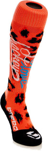 Leopard I Love Hockey hockeysokken
