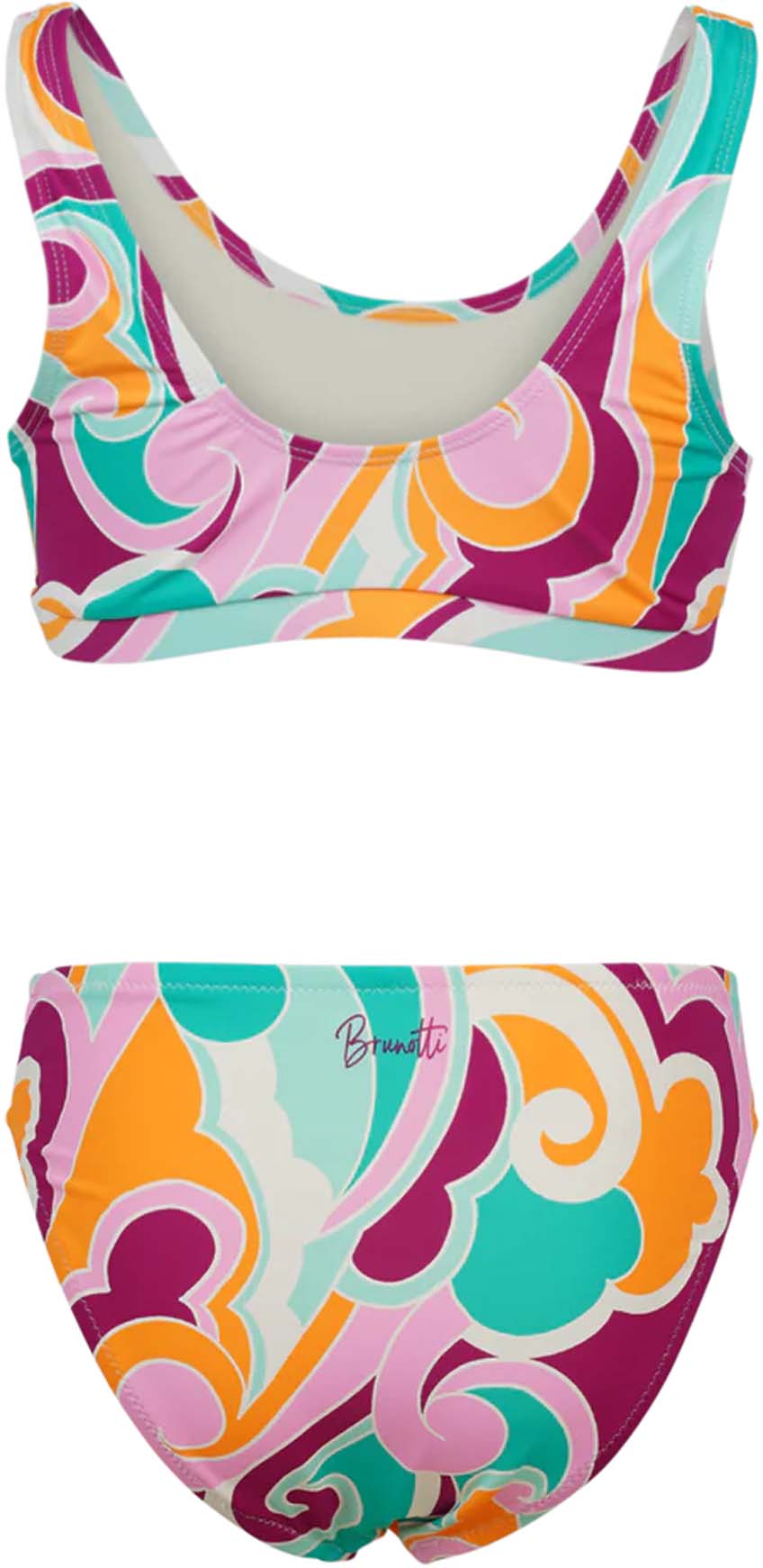 Cruzini-swirl kids bikini