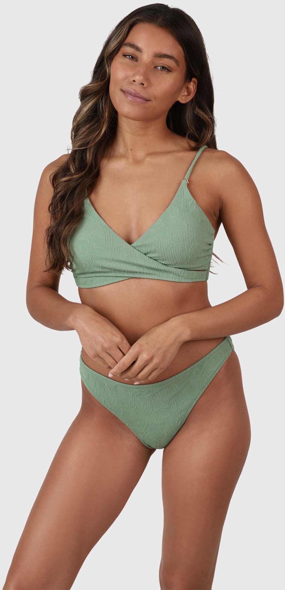 Bella-jacquard bikini