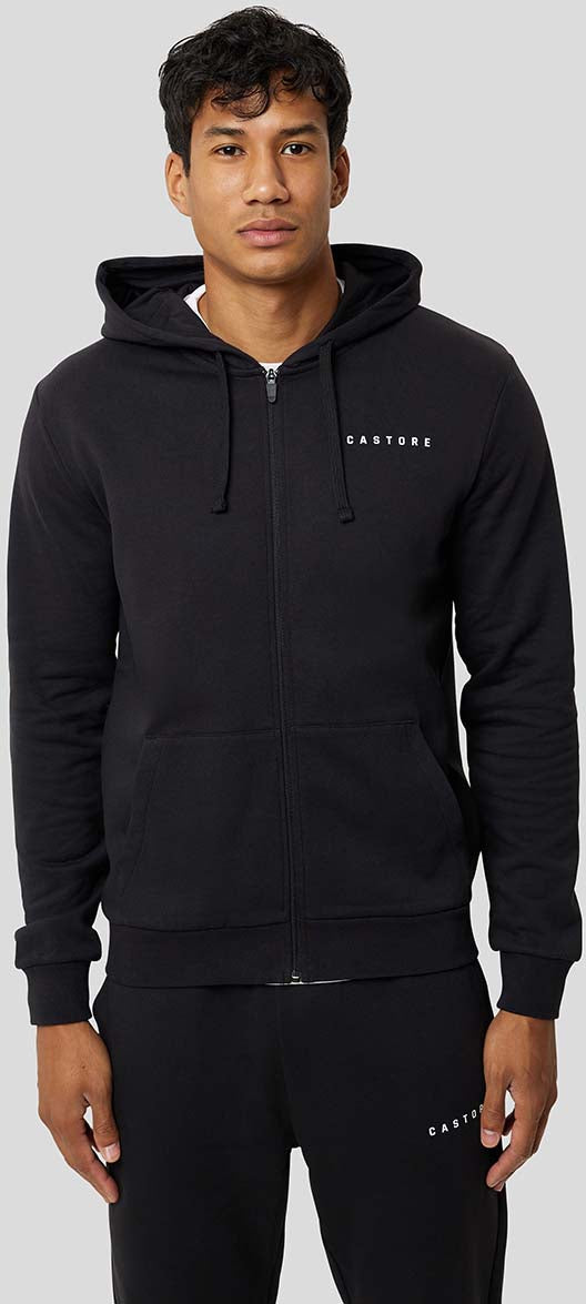 Peacoat Carbon Zip Through Hooded jack