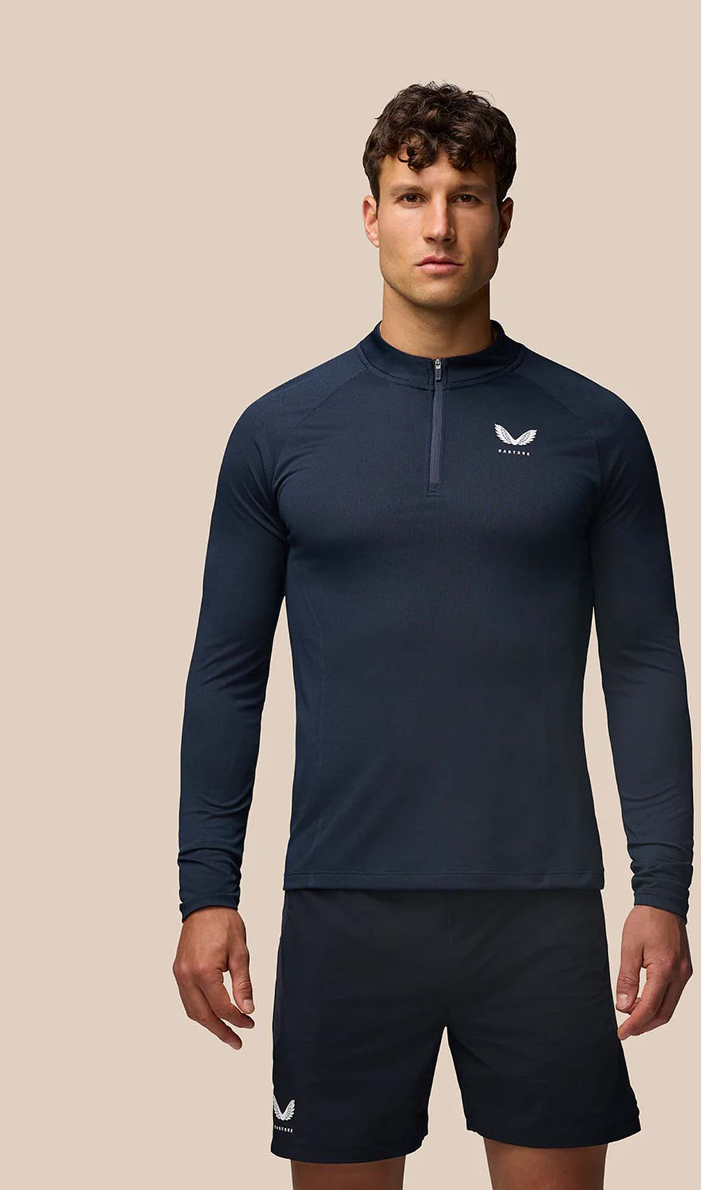 Engineered Knit 1/4 Zip top