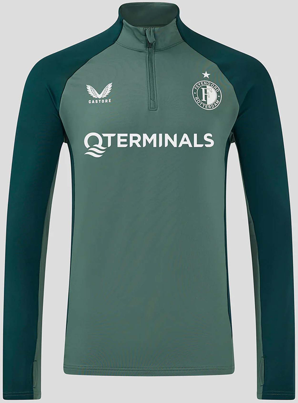 Feyenoord Pro Players 1/4 Zip trainingstop 24/25