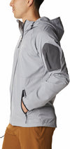 Tall Height Hooded softshelljack