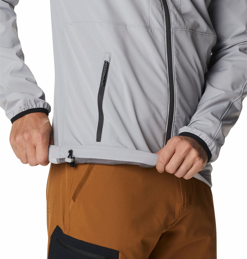 Tall Height Hooded softshelljack