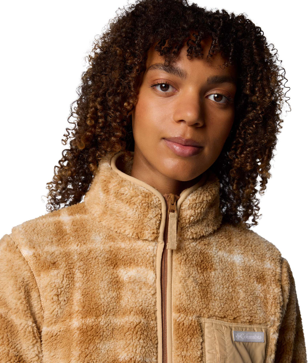West Bend Print Full Zip II Fleece vest