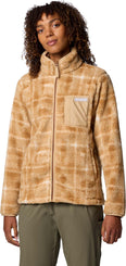 West Bend Print Full Zip II Fleece vest