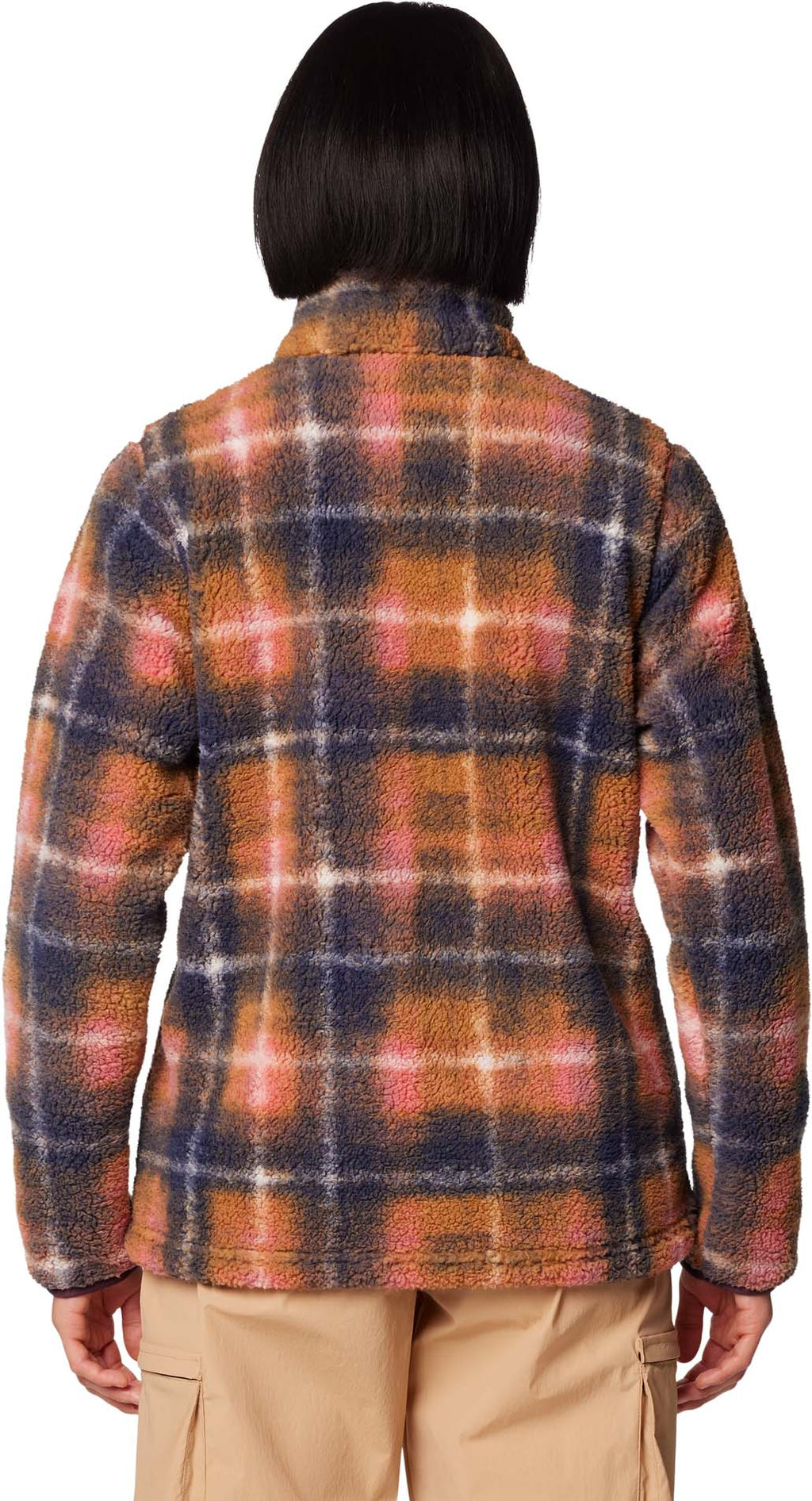 West Bend Print Full Zip II Fleece vest