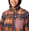 West Bend Print Full Zip II Fleece vest