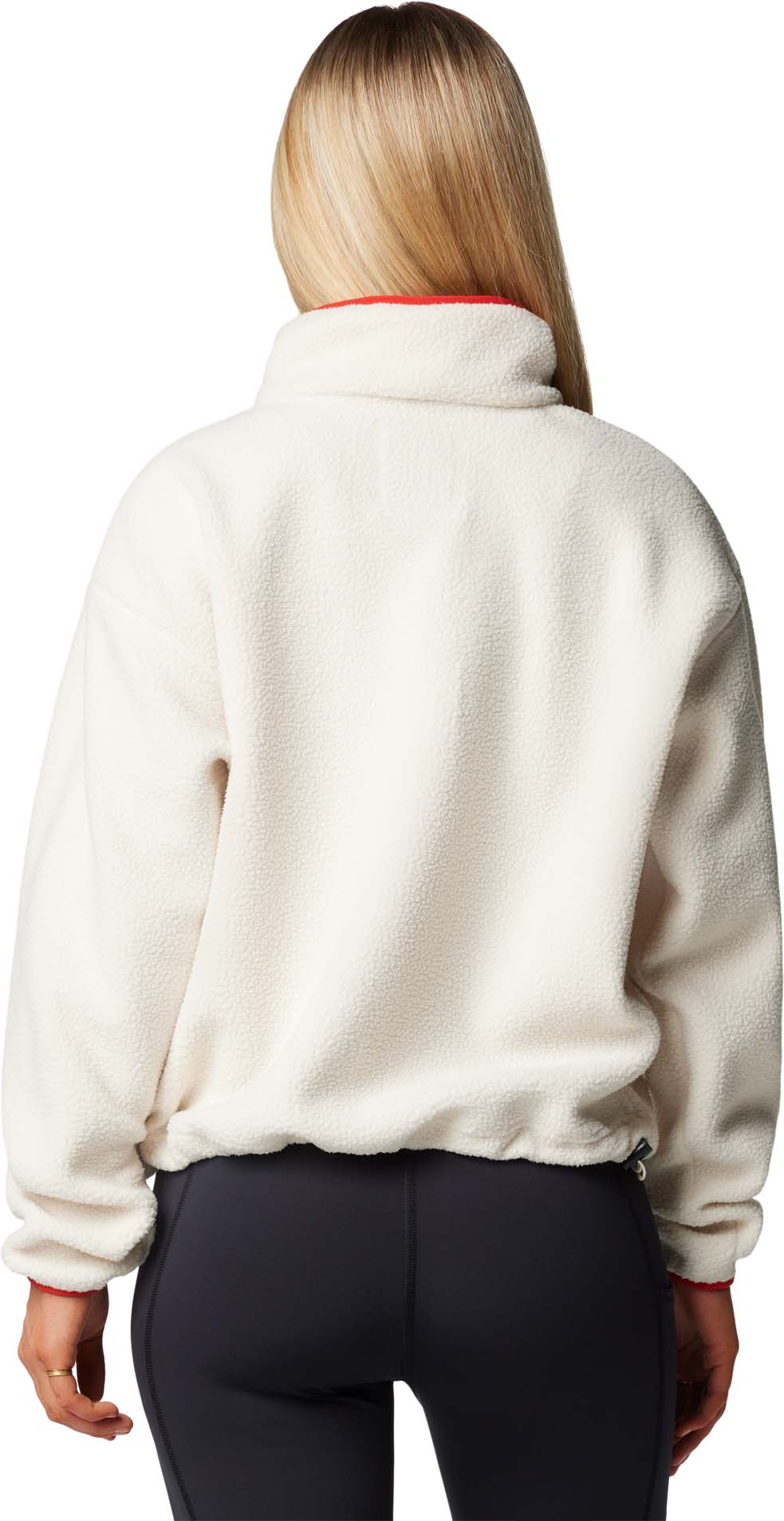Helvetia II Cropped Half Snap Fleece vest