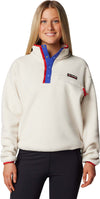 Helvetia II Cropped Half Snap Fleece vest