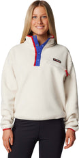 Helvetia II Cropped Half Snap Fleece vest