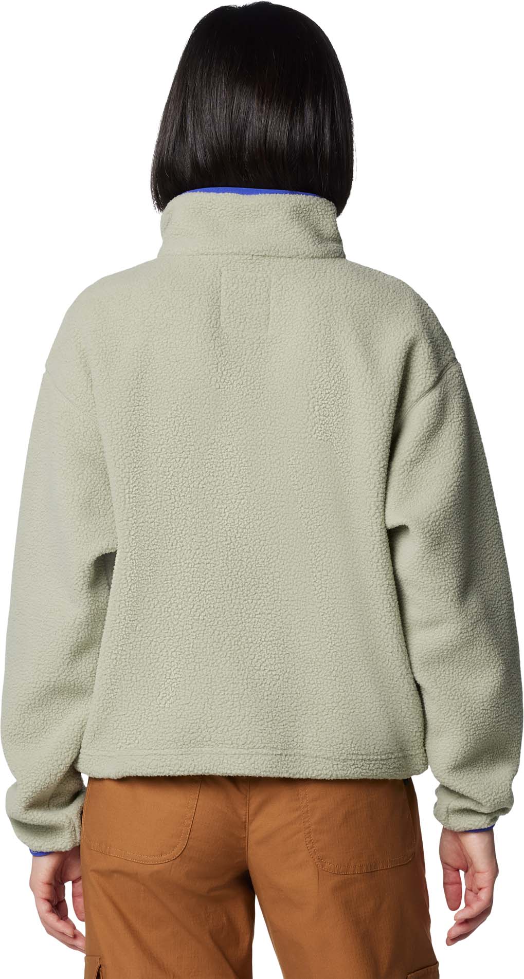 Helvetia II Cropped Half Snap Fleece vest