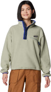 Helvetia II Cropped Half Snap Fleece vest