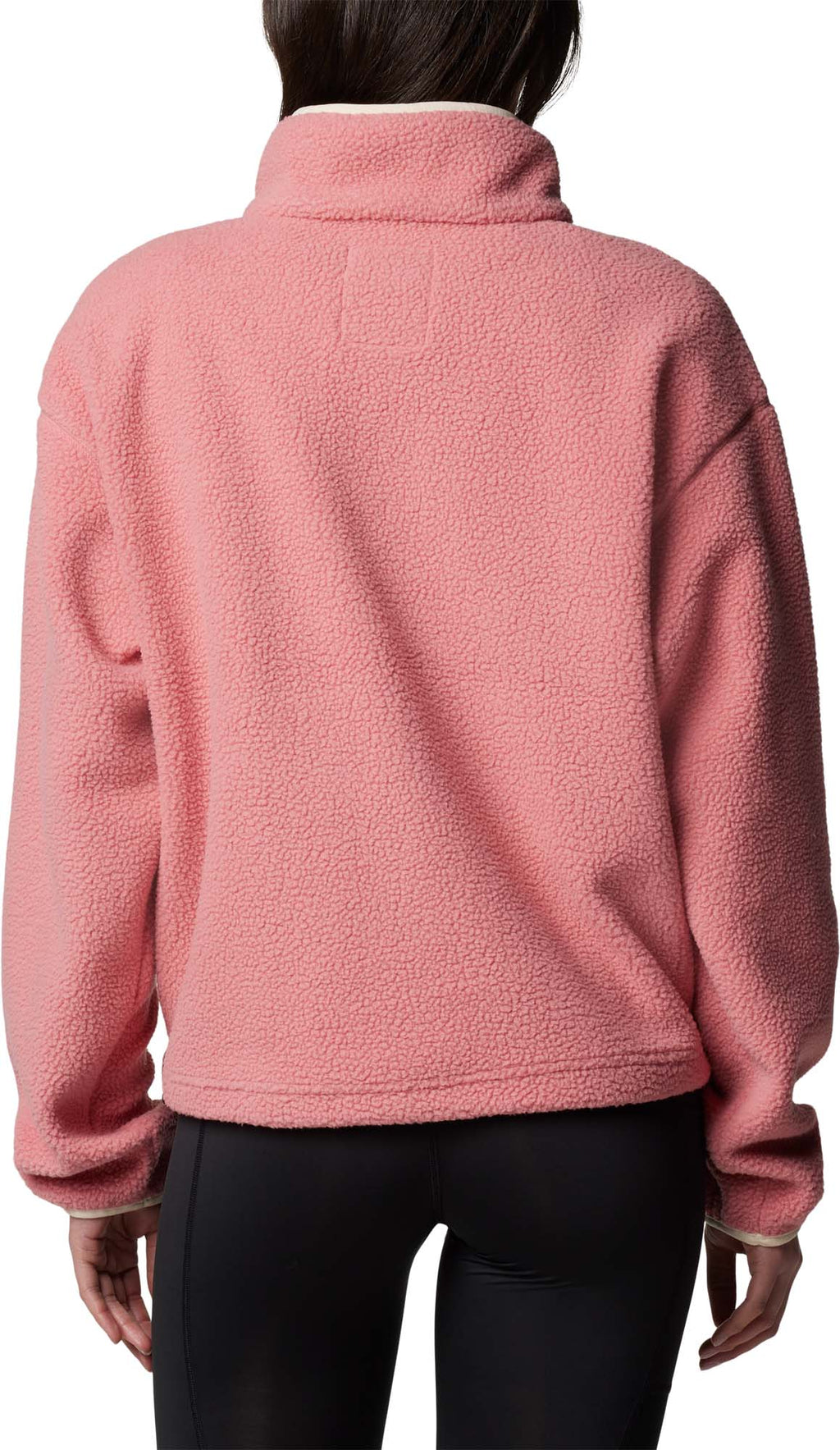 Helvetia II Cropped Half Snap Fleece vest
