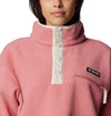 Helvetia II Cropped Half Snap Fleece vest