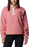 Helvetia II Cropped Half Snap Fleece vest