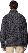 Helvetia II Printed Half Snap Fleece vest