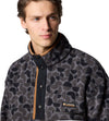 Helvetia II Printed Half Snap Fleece vest