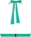 Deep Green Padded bikinitop
