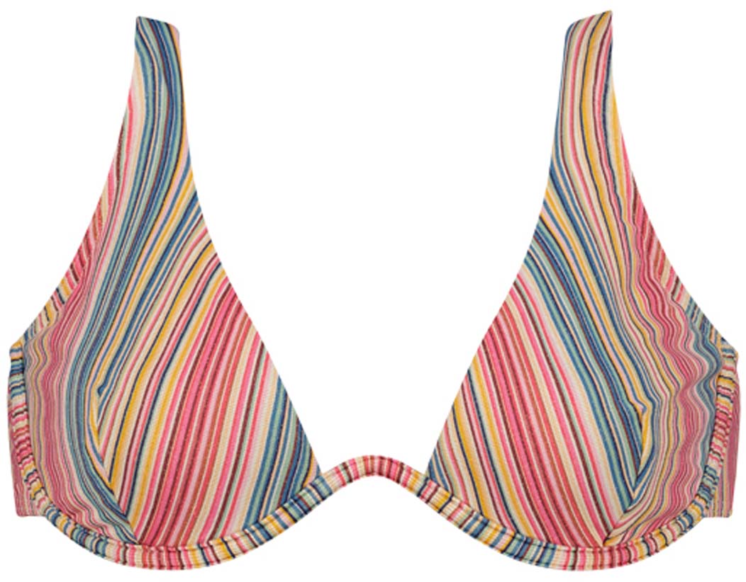 Color Dash Wired bikinitop