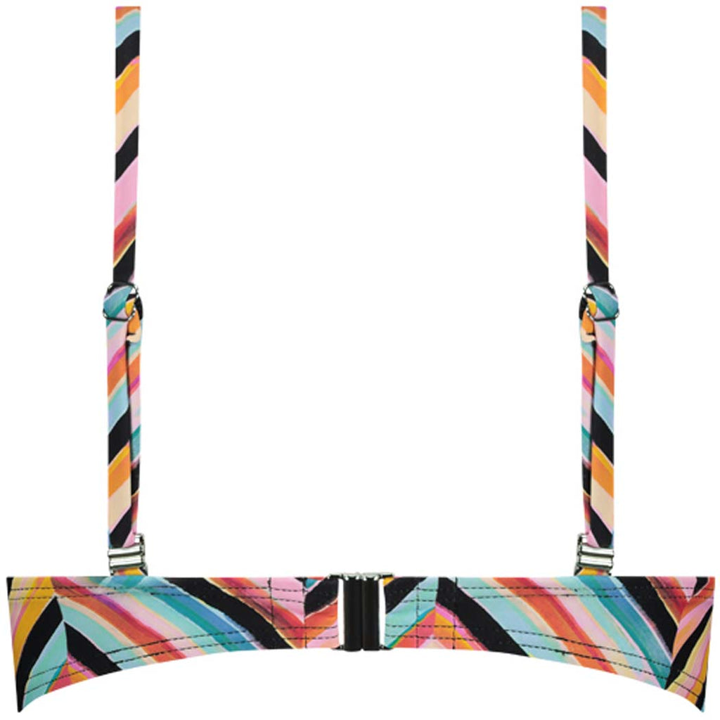 Chevron Chic Padded Wired bikinitop