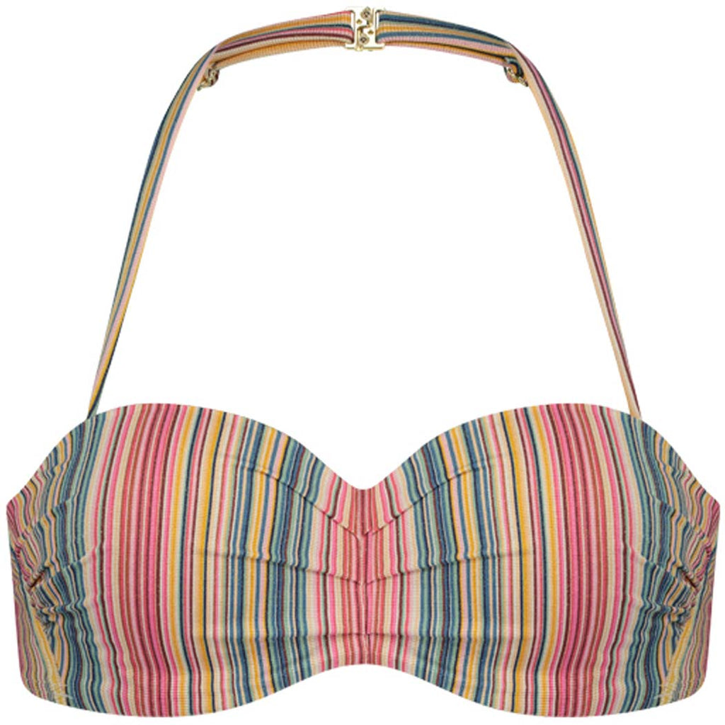 Color Dash Padded Wired bikinitop