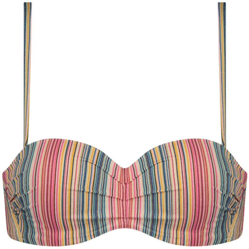 Color Dash Padded Wired bikinitop