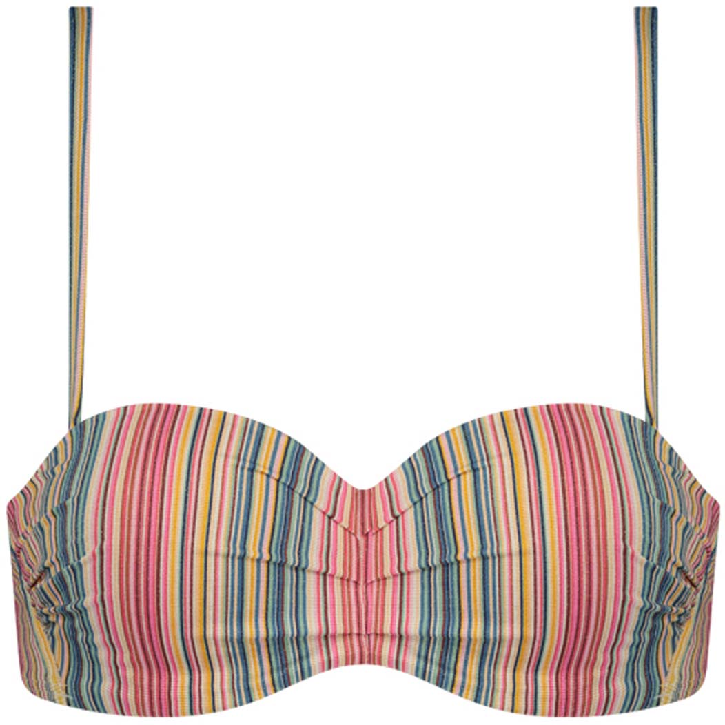 Color Dash Padded Wired bikinitop