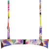 Fluid Flowers Padded Wired bikinitop