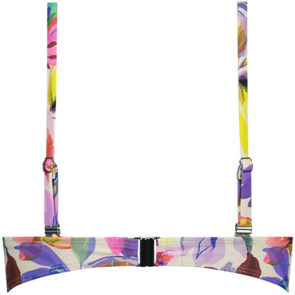 Fluid Flowers Padded Wired bikinitop