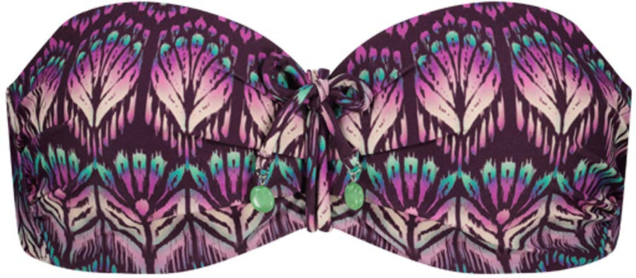 Peacock Padded Wired bikinitop