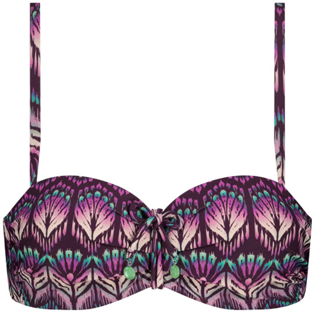 Peacock Padded Wired bikinitop