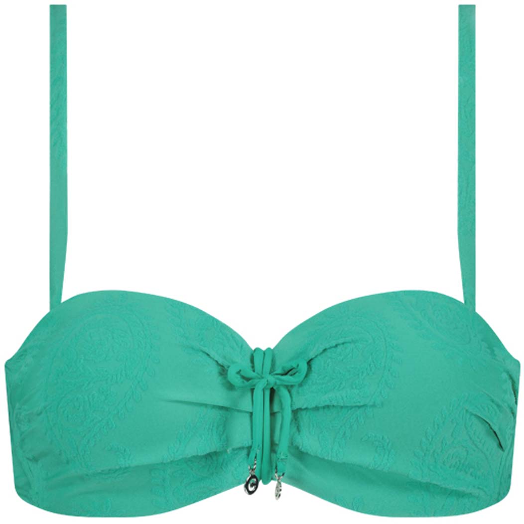 Deep Green Padded Wired bikinitop