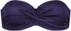 Satin Navy Padded Wired bikinitop