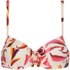Japanese Floral Wired bikinitop