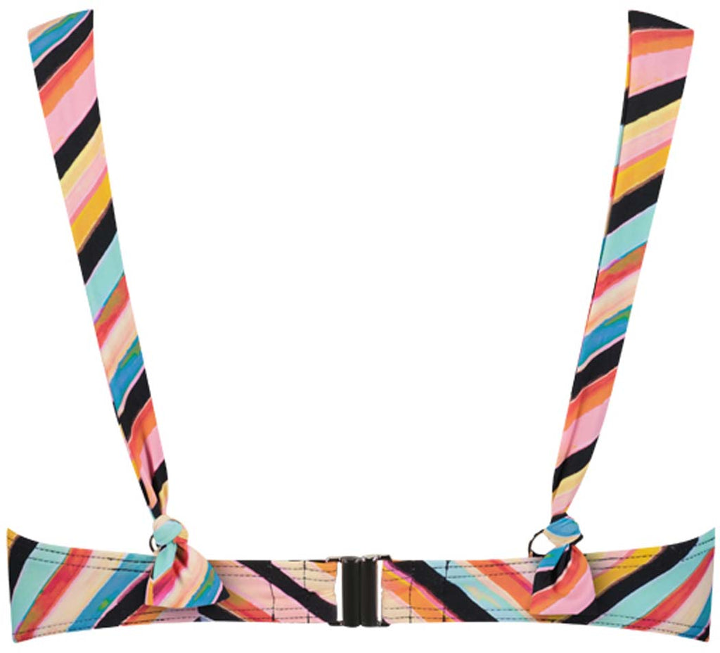 Chevron Chic Padded Wired bikinitop