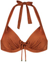 Treasure Cedar Padded Wired bikinitop