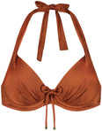 Treasure Cedar Padded Wired bikinitop