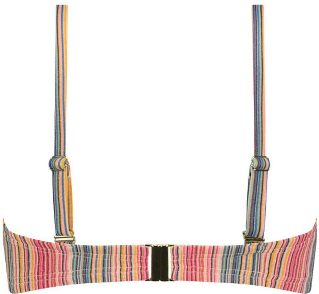 Color Dash Padded Wired bikinitop