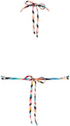 Chevron Chic Padded bikinitop