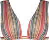 Color Dash Padded bikinitop