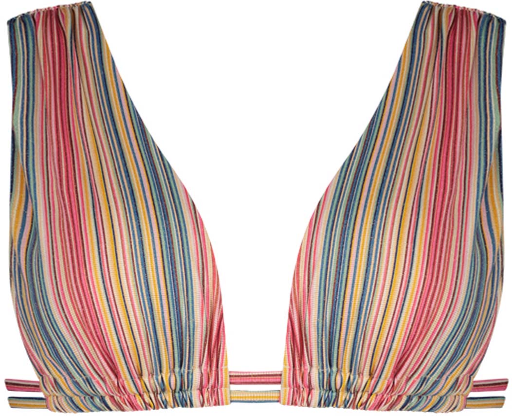 Color Dash Padded bikinitop